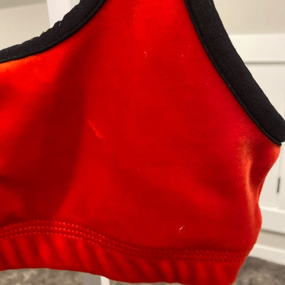 Harley Davidson Logo Vintage Velvet Sports Bra Top - Picture 5 of 10